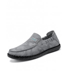 Men Cloth Breathable Slip On Casual Driving Shoes